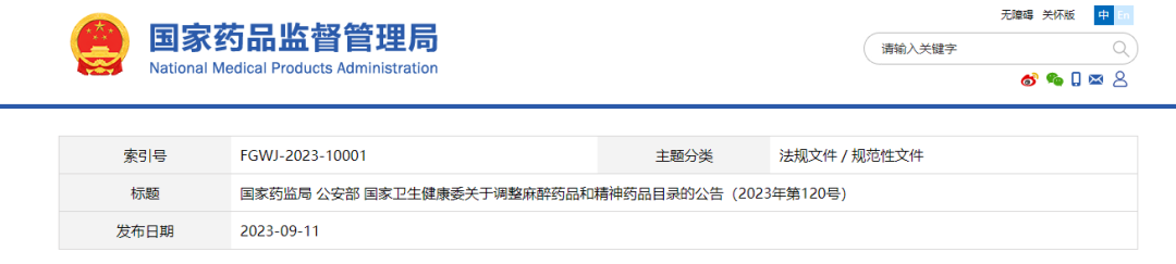 依托咪酯列入第二类精神药品目录！依托咪酯检测，势在必行